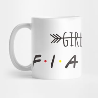 girlfriend no fiance yes Mug